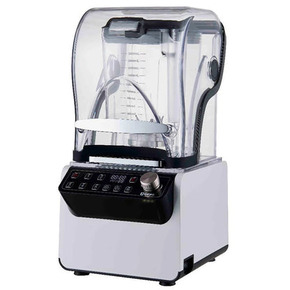 1800W Heavy Duty Commercial Grade Blender Mixer Juicer High Power Food Processor Ice Smoothie Bar Fruit Blender 26000RPM 110V